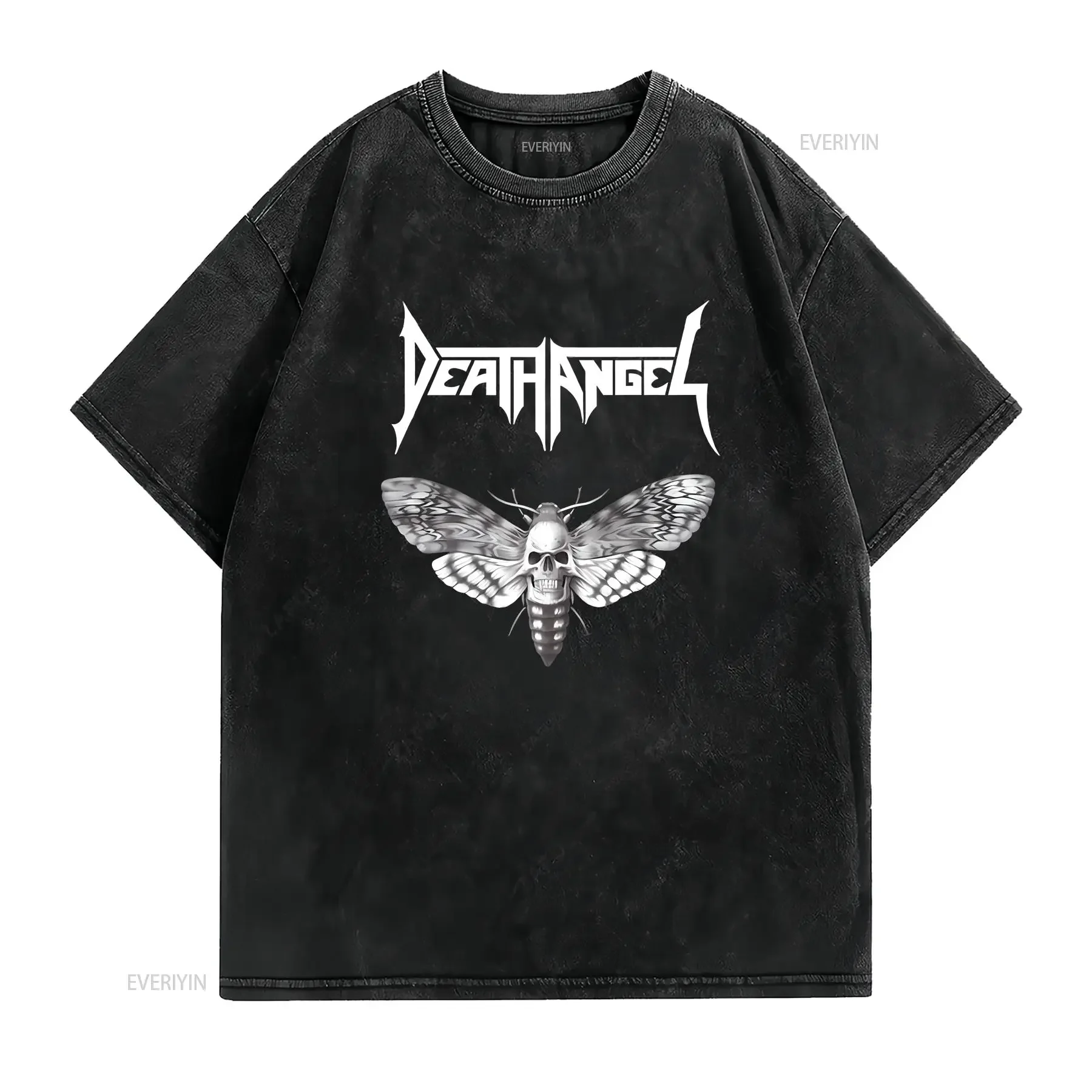 Death Angel T shirt The Evil Divide back order vintage Washed Versatile Stylish homme Unisex streetwear designer clothes