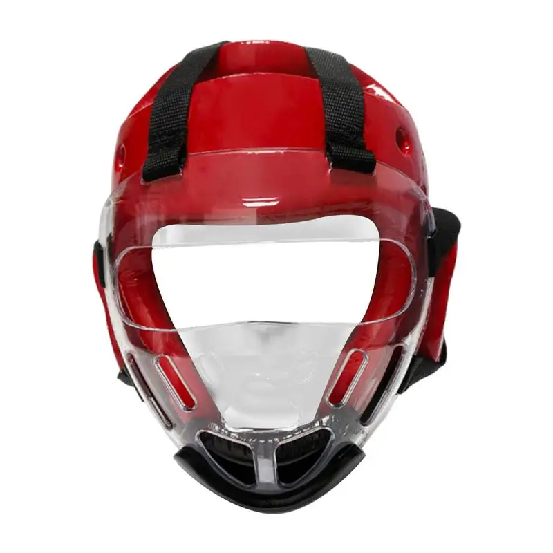 

Boxing Face Guard Sports Face Protection Cover Facial Protective Shield For Martial Arts Karate Child Protection Headgear