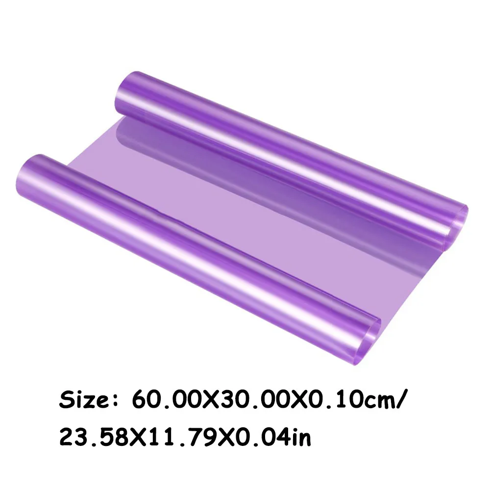 Transparent Car Headlight Film Vinyl Sheet Smoke Fog Light Taillight Tint Water Resistant Stretchable Auto Decoration Car Decals view 3