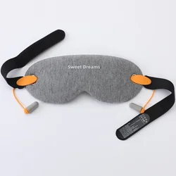 Earplug Noise Reduction Memory Cotton Travel Shading Eye Mask Goggles Soft Comfortable Sleeping Shading Sleep Mask 2 in 1