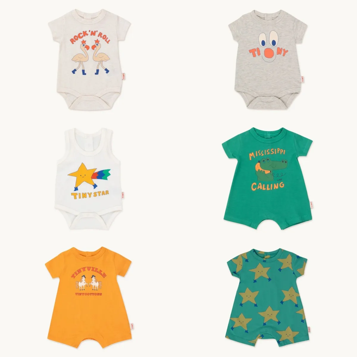 

baby rompers 25 summer new toddler baby girls boys cute print bodysuit