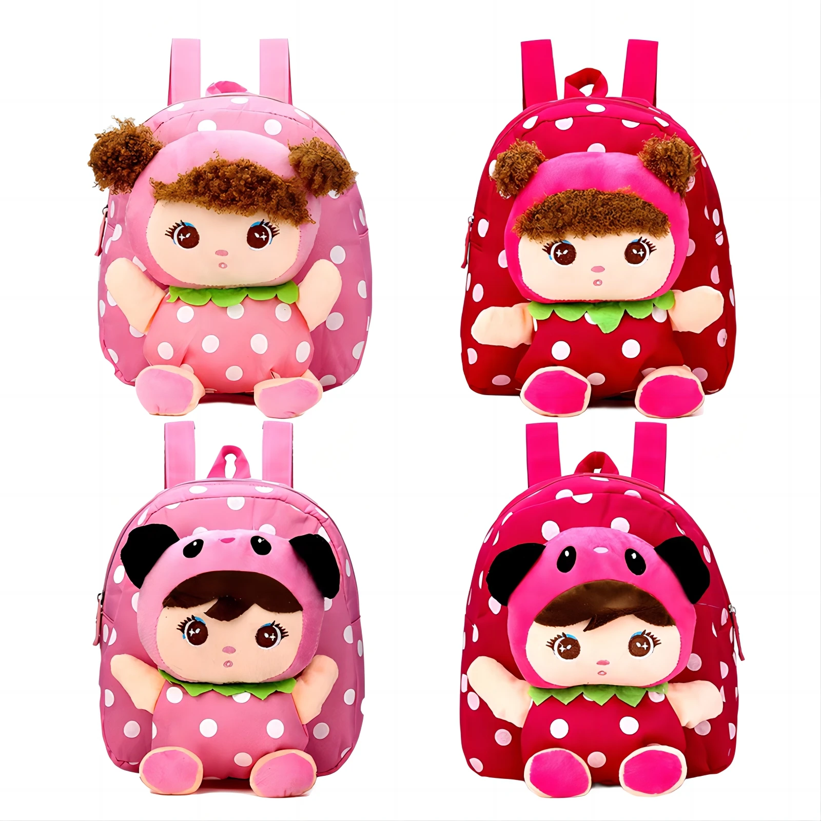 Children Cartoon Plush Toddler Schoolbag Backpack Children Backpacks Kindergarten Schoolbag Kids Children School Bags Kawaii Bag