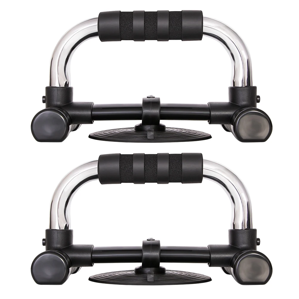 

1Pair H-Type Grip Push Up Bars Black Multifunction Removable Suction Cup Indoor Sports Gym Bodybuilding Fitness