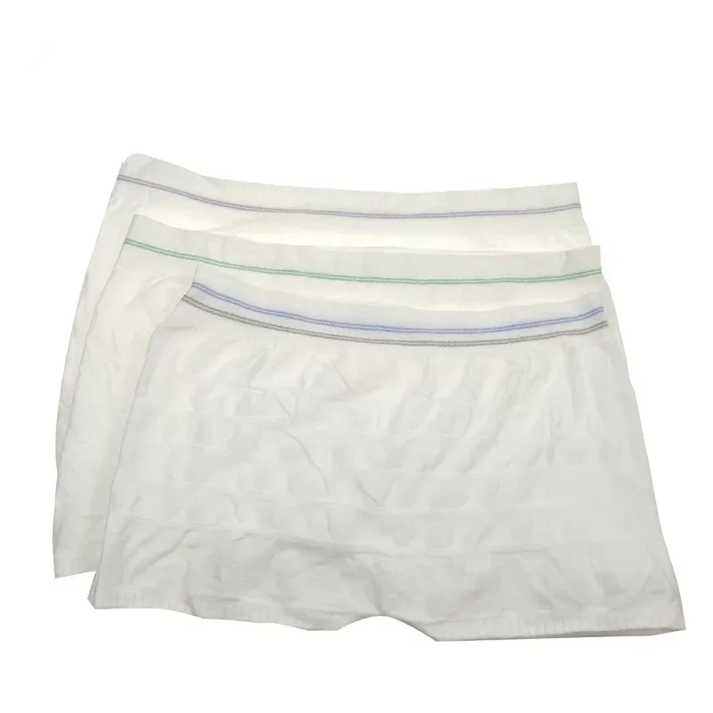 Disposable Elastic Underwear Shorts Polyester Fabric Mesh Briefs Unisex Portable Elderly Paralyzed Hygiene Incontinence Diaper