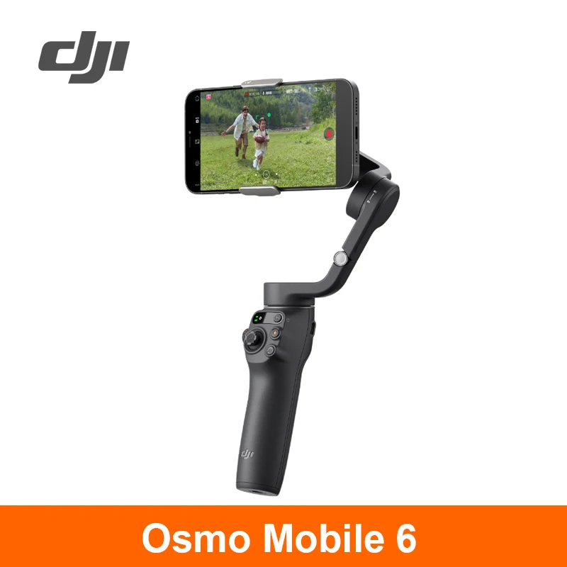 Draagbare DJI Osmo Mobile 6/7/7P/8 3-assige stabilisator met actieve stabilisatie, ingebouwde verlengstuk, origineel merk, op voorraad