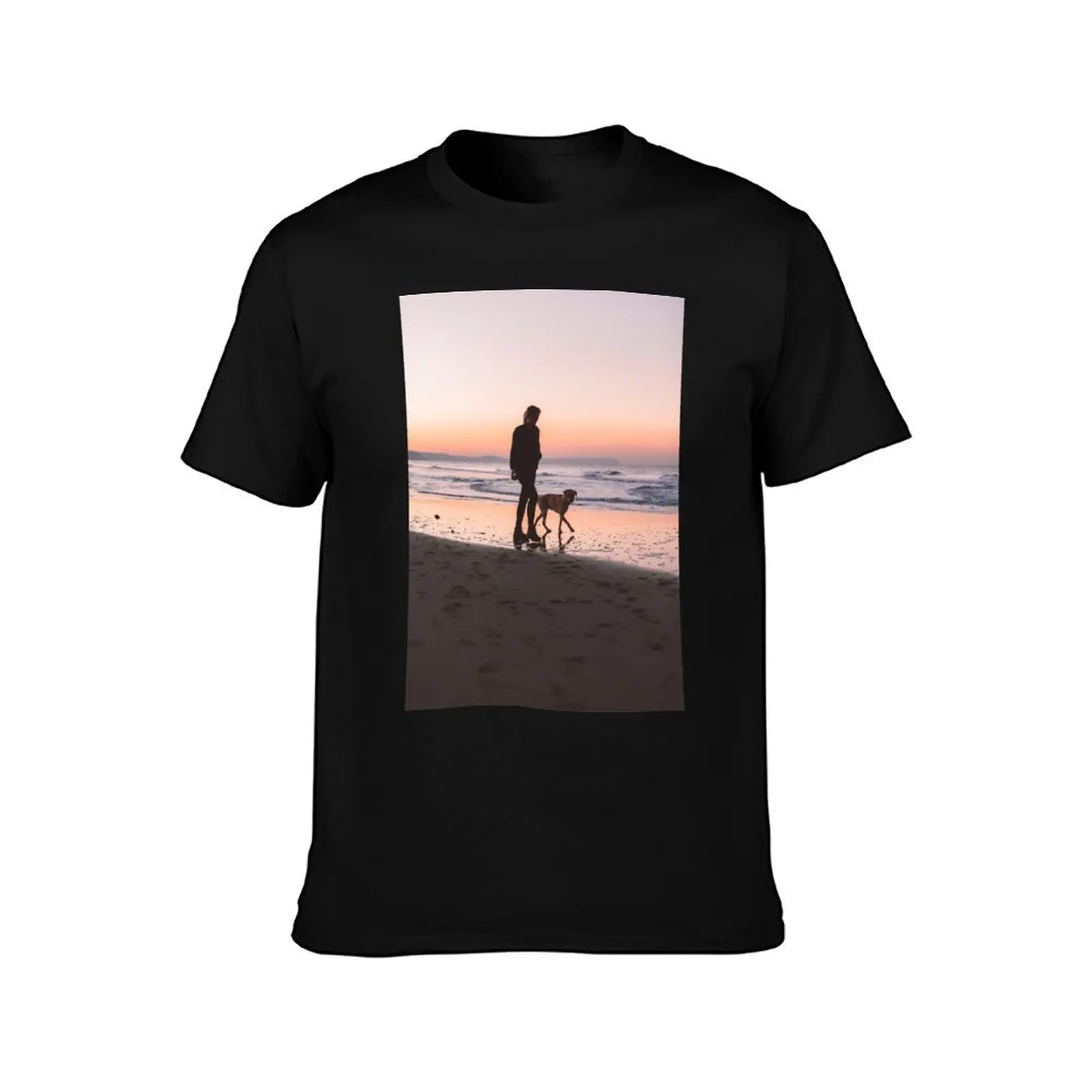 A walk with your DOG T-Shirt Summer Sports Quick Dry T-Shirt