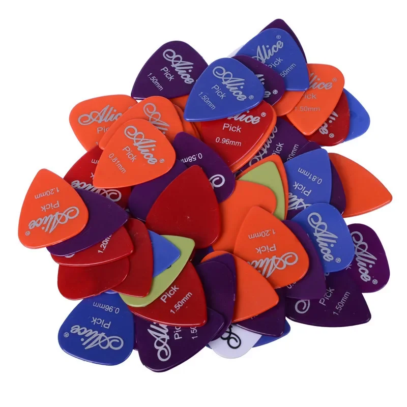 

1000Pcs/lot Alice Guitar Picks AP-600P ABS Plectrum Standard Size Multi Thickness Guitar Parts