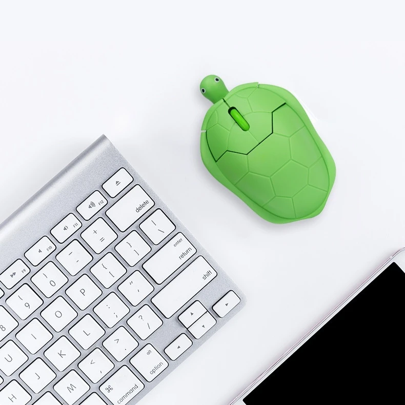 Wireless Wired Mouse Charging Turtle Shaped Mouse With Dual Mode Bluetooth Port Computer Office Equipment Mice And Keyboards