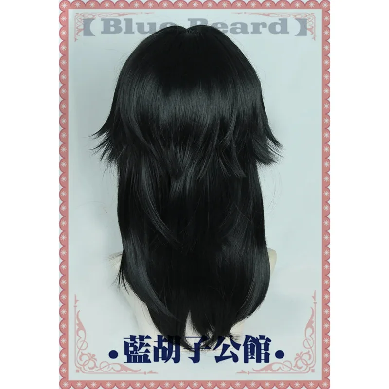 نوع أسود فاينل فانتسي XIV: Endwalker FFXIV FF14 سيدة الضوء فينات ثيميس شعر مستعار تأثيري مقاومة للحرارة خصلات الشعر المستعار