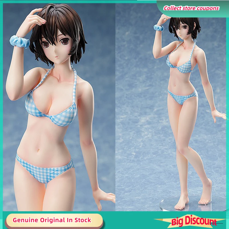 B-Style Love Plus Aika Takamine Swimsuit Ver H40cm 1/4 100% Genuine Original Anime Figure Toys Collection Model