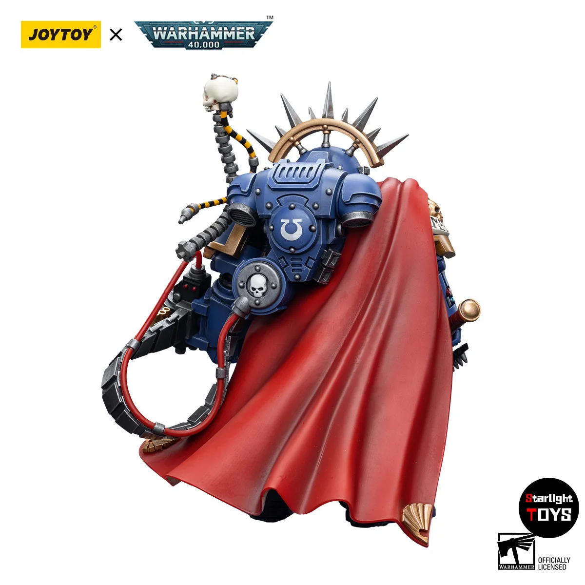 

Доставка в течение 24 часов】JOYTOY Warhammer 40K Ultramarines Captain in Gravis Armour