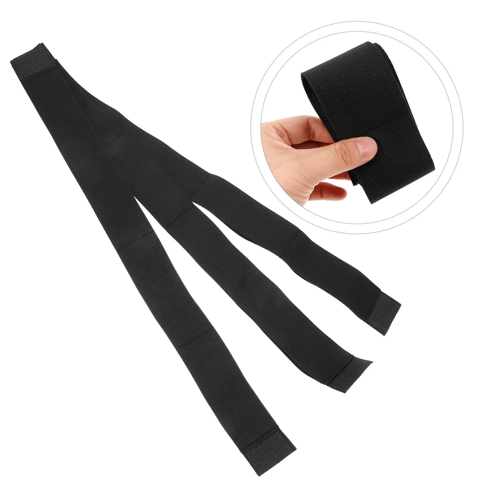 

3 Pcs Trunk Fixing Strap Securing Straps Elastic Belt Luggage for Car Polyester Cargo Storage Organizer