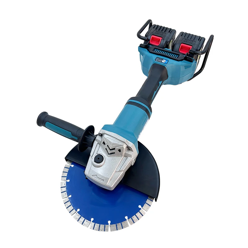 230mm Brushless Cordless Angle Grinder, 230 Model Lithium Powered Handheld Grinding Tool