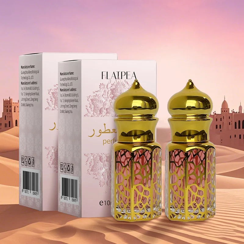 10ml Arabian Floral Fragrance Essential Oil Bottles Portable Mini Perfume Dispenser Travel Roller Fragrance Container Perfume Oil Bottle view 6