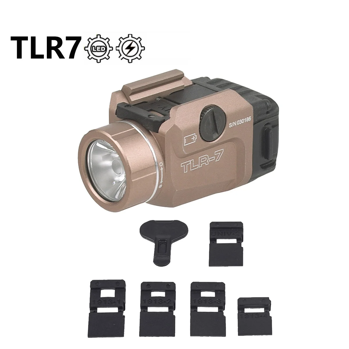 Tactical TLR TLR 8 TLR-7 TLR-7X TLR-1 HL Airsoft Scout Light Hunting Pistol Gun Hanging Spotlight Flashlight For Glock 17 19 - view 5