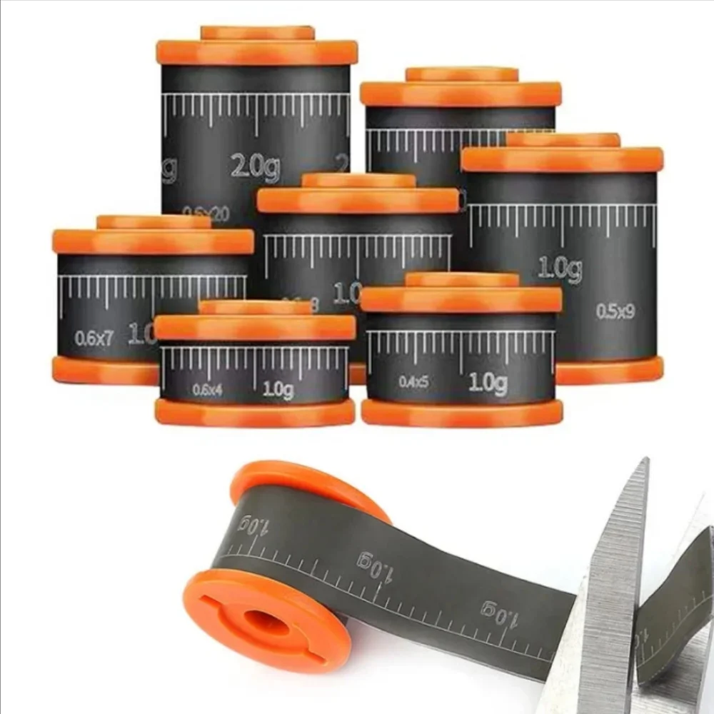 

1 шт., свинцовое грузило, рыболовный свинцовый лист, рулон, мягкие рыболовные грузила, клипса, рыболовное грузило, весы, инструменты для рыбы, аксессуары
