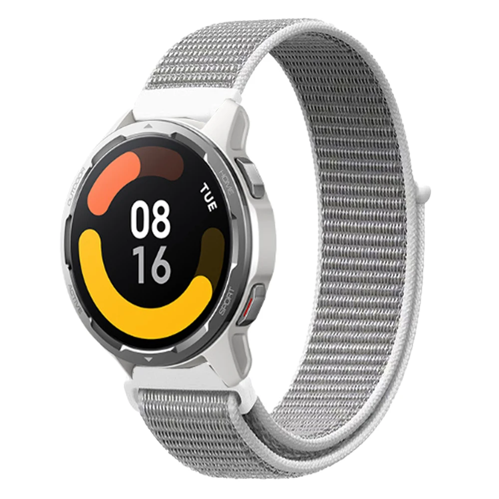 Браслет с нейлоновой петлей для Xiaomi Watch S1 Active Pro, спортивный цветной ремешок для смарт-часов Xiaomi Mi, 22 мм