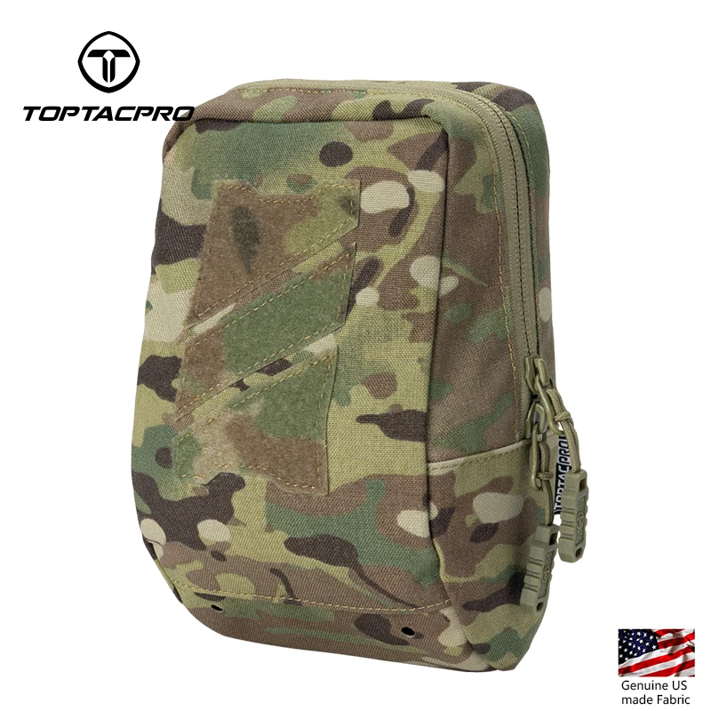 

TOPTACPRO Tactical Pouch MOLLE Utility Pouch Laser Cutting Duty Hunting TP8518