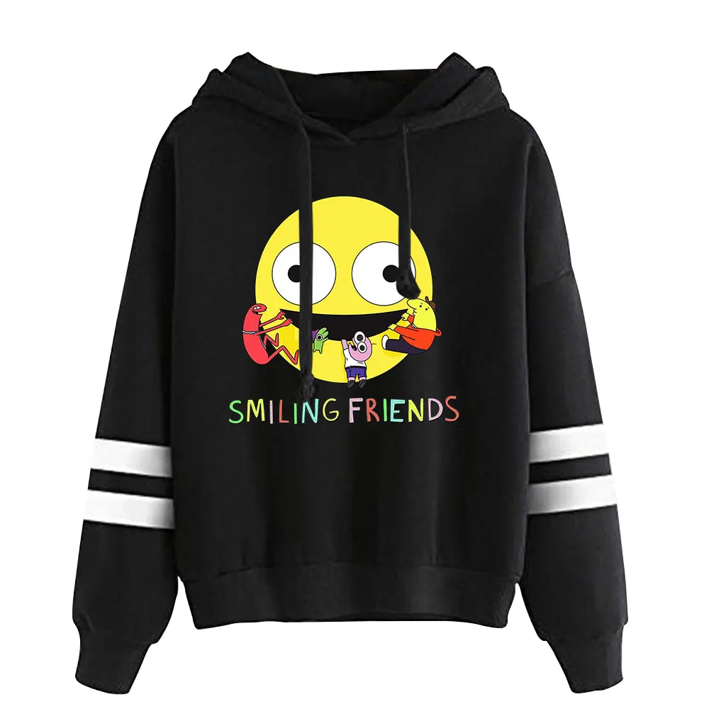 Smiling Friends Alan & Gleb Friends Merch Hoodies Fashion Sweatshirts Women Men Casual Long Sleeve Sports Pullovers New 