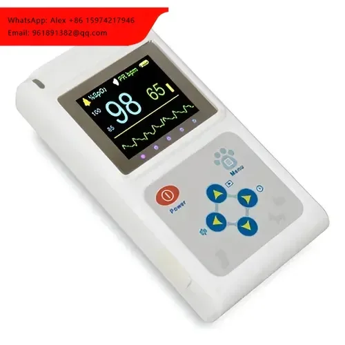 

For Contec CMS60D-VET Pulse Oximeter Veterinary Monitoring Device In Blanco Color