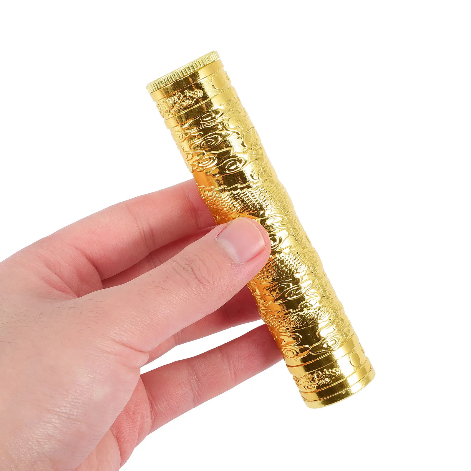 

Delicate Metal Incense Stick Holder Lightweight Portable Storage Canister Smooth Finish Compact Design Easy Carry Home Decor