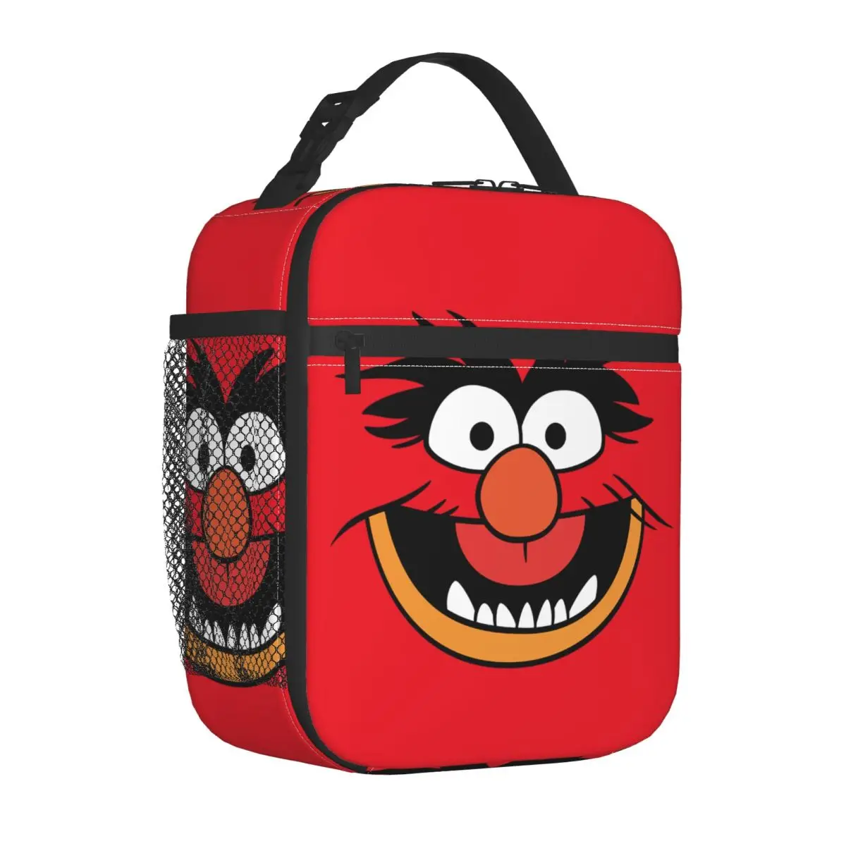 Muppets-Bolsa de almuerzo con aislamiento para disfraz de Animal, contenedor de almuerzo portátil, bolsa refrigeradora, fiambrera, bolsa de comida de viaje universitaria