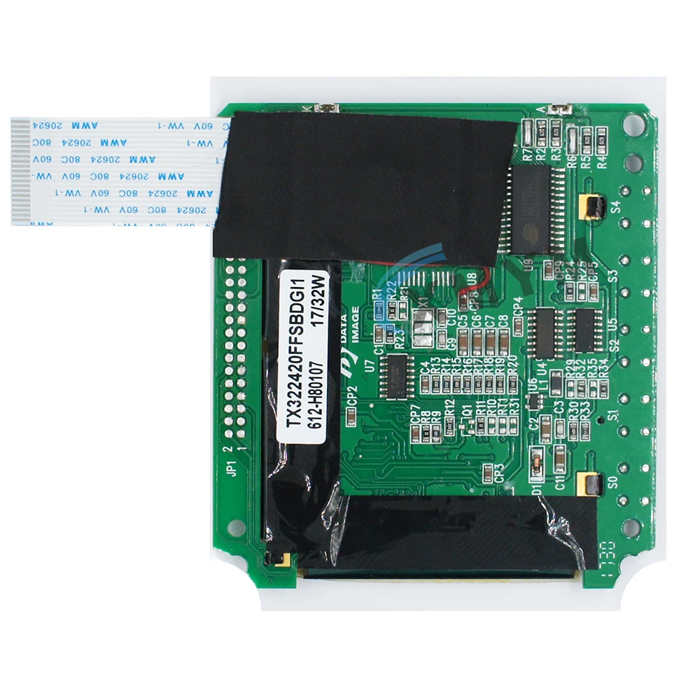 Alternative use For FLUKE 123 124 125 43B  LCD Screen Display Matrix Screen Replacement And Repair Parts