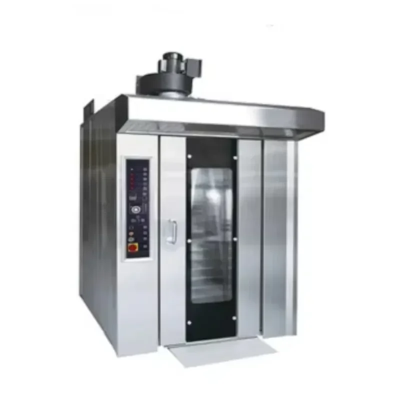 FL 16/32/64 /8/10/12 Trays Electric/Diesel /GAS Commercial Stainless Steel Automatic Electric Rotary Oven Customized