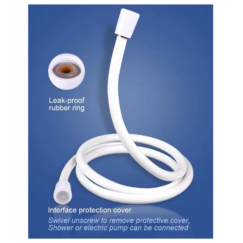 Portable Outdoor Shower Set Adjustable Flow Shower For Hiking Backpacking Beach Traveling-[A002]