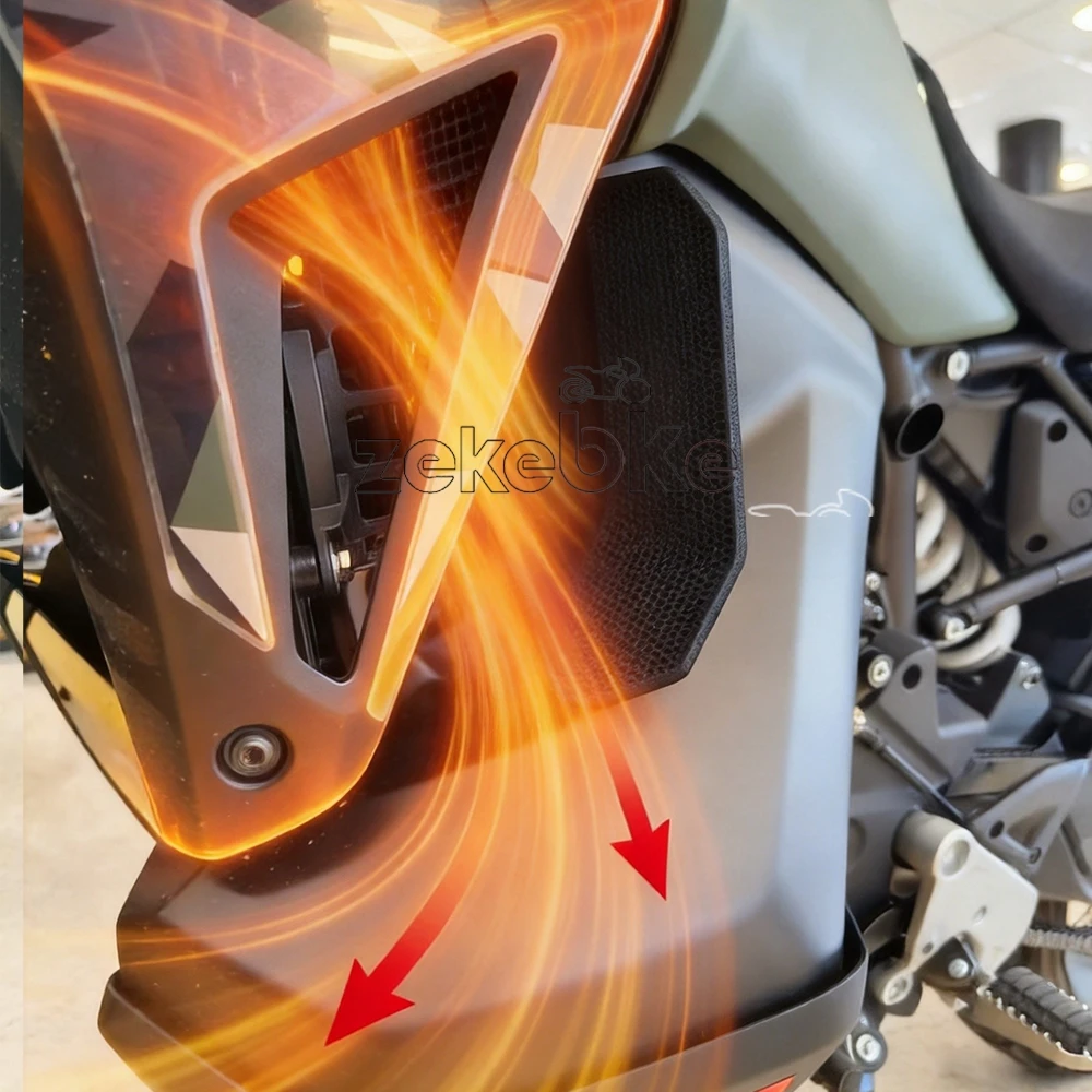 FOR CFMOTO 1000MT-X 1000MTX Hot Air Deflector 800MT-X 800MTX Thermo Fan Deflectors 800 MTX 1000 MT-X 2025 2026 2027 Heat Shield
