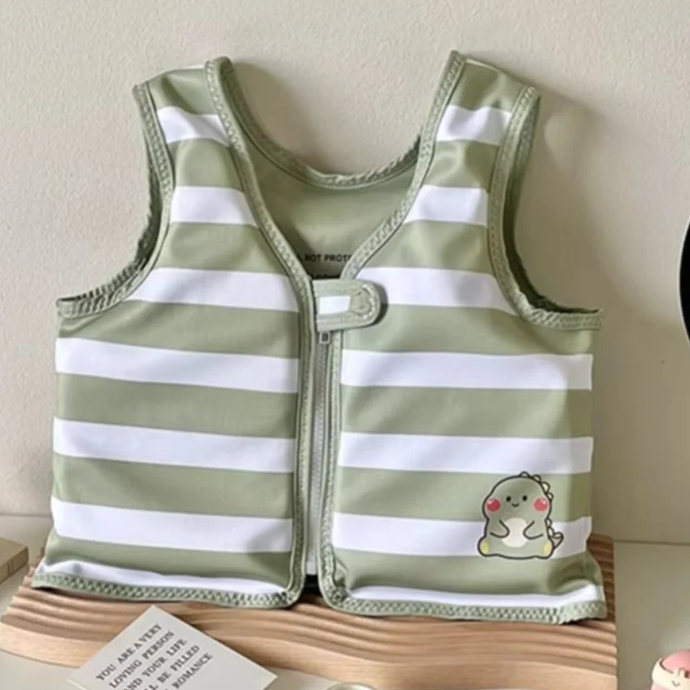 

Not Falling Off Child Buoyancy Vest Anti Rollover Stable Baby Swimming Jackets Adjustable Cartoon Inflation-Free Swimming Vest