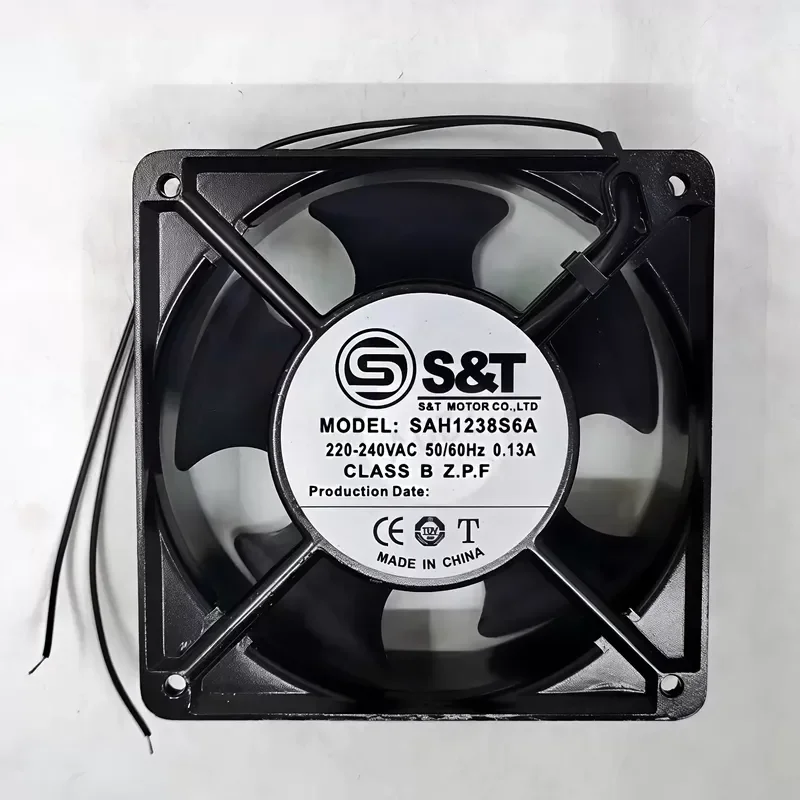 New Cooling Fan for S T SAH1238S6A 220-240V High Performance Replacement Part for Industrial Equipment Quiet Operation