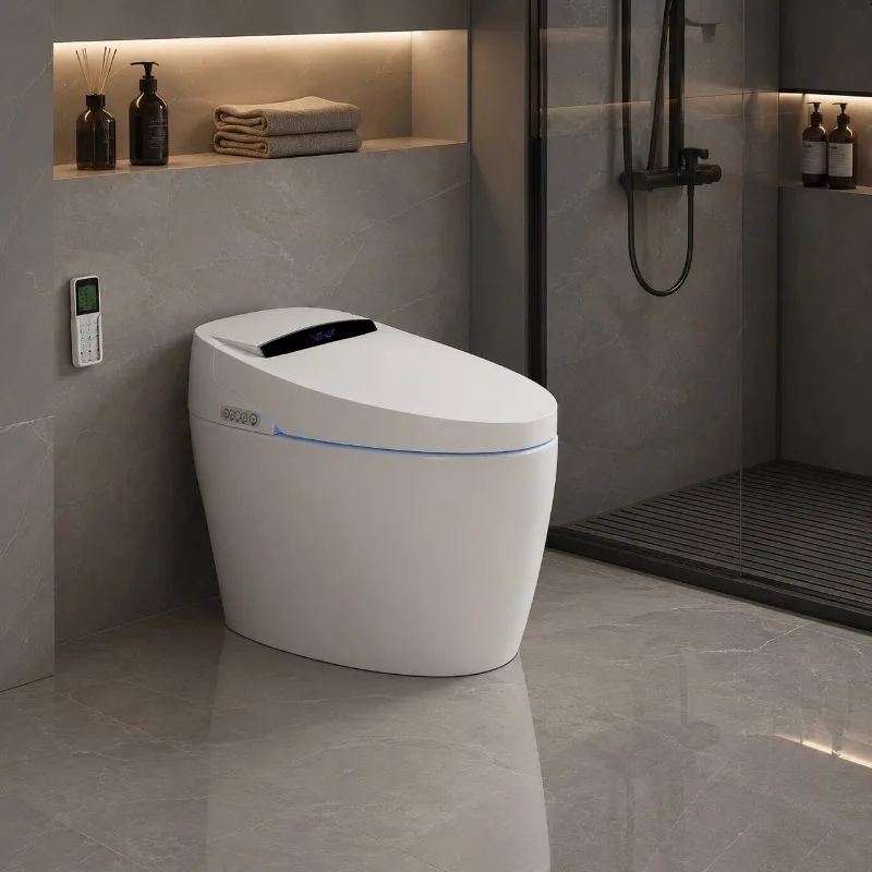 Hot-selling ceramic sensors, smart sanitary ware, automatic toilet, floor-to-ceiling smart toilet