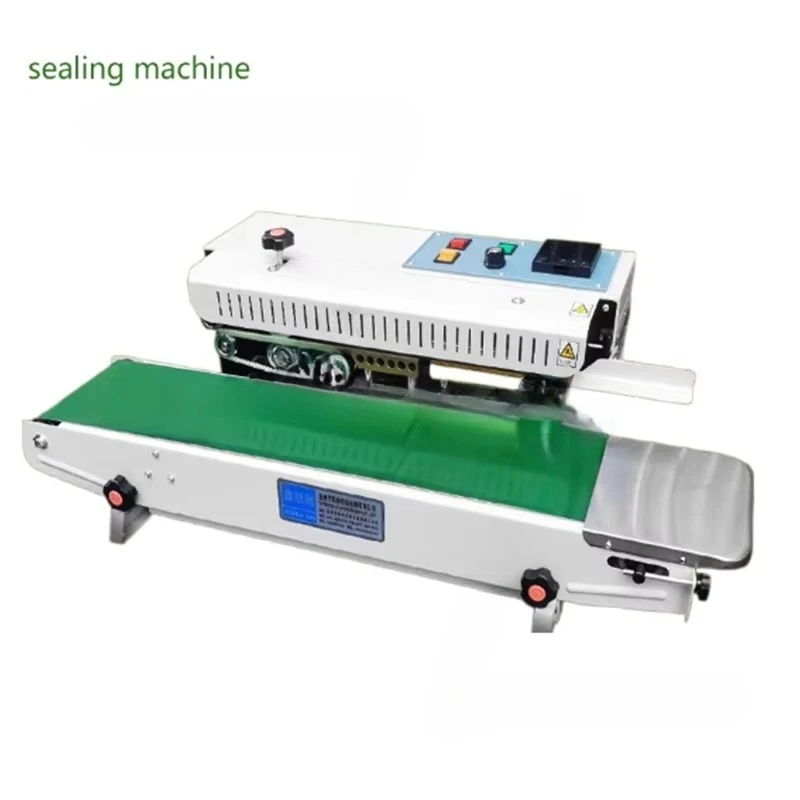 FR-900 Plastic Bag Packaging Band Sealing Machine Sealer Auto Horizontal Bag Sealer Continuous
