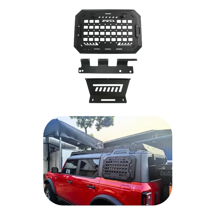 

XDS Up To Date MusixiA 4X4 Внедорожная задняя стальная боковая крышка для Bronco 2021+ сетчатая панель из алюминиевого сплава, защитная корзина