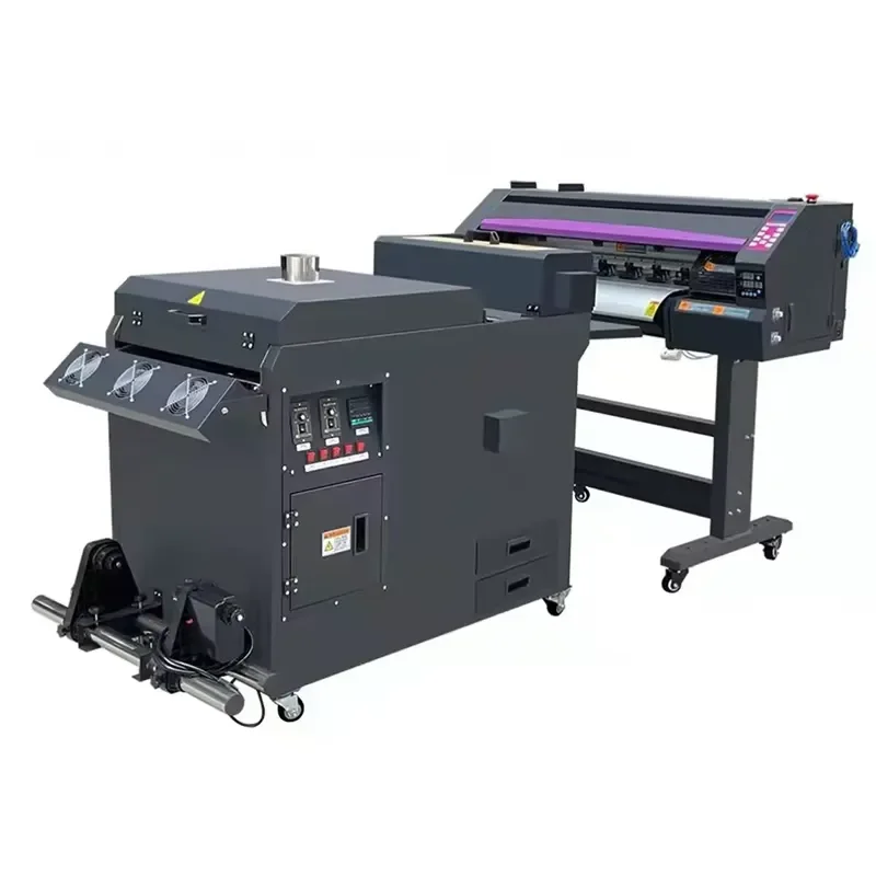 A1 DTF Printer 60cm Two I3200 Printheads for T Shirt Transfer Width 24 Inch A1 CE Certified Digital Printing Machine