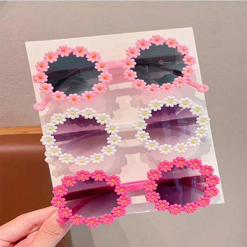 2/3Pcs Cute Newest Flower Fashion Glasses  Protection Eyewear,Card Only Show,Don't Shipping,Card Only Show,Don't Shipping