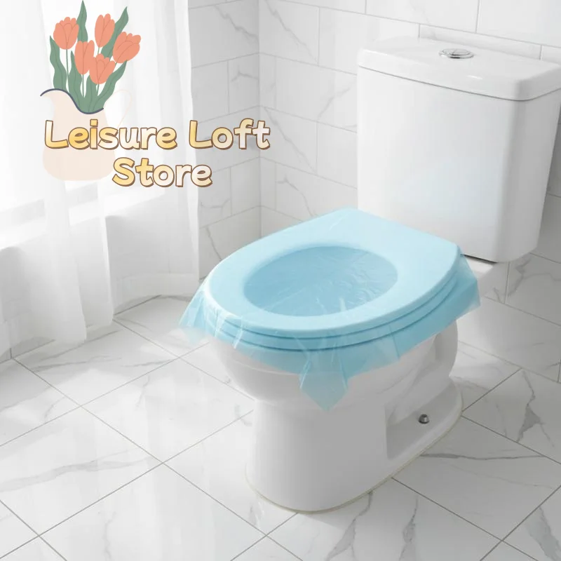 Disposable Toilet Seat Pads Roll Protective Film Waterproof Hygiene Barrier