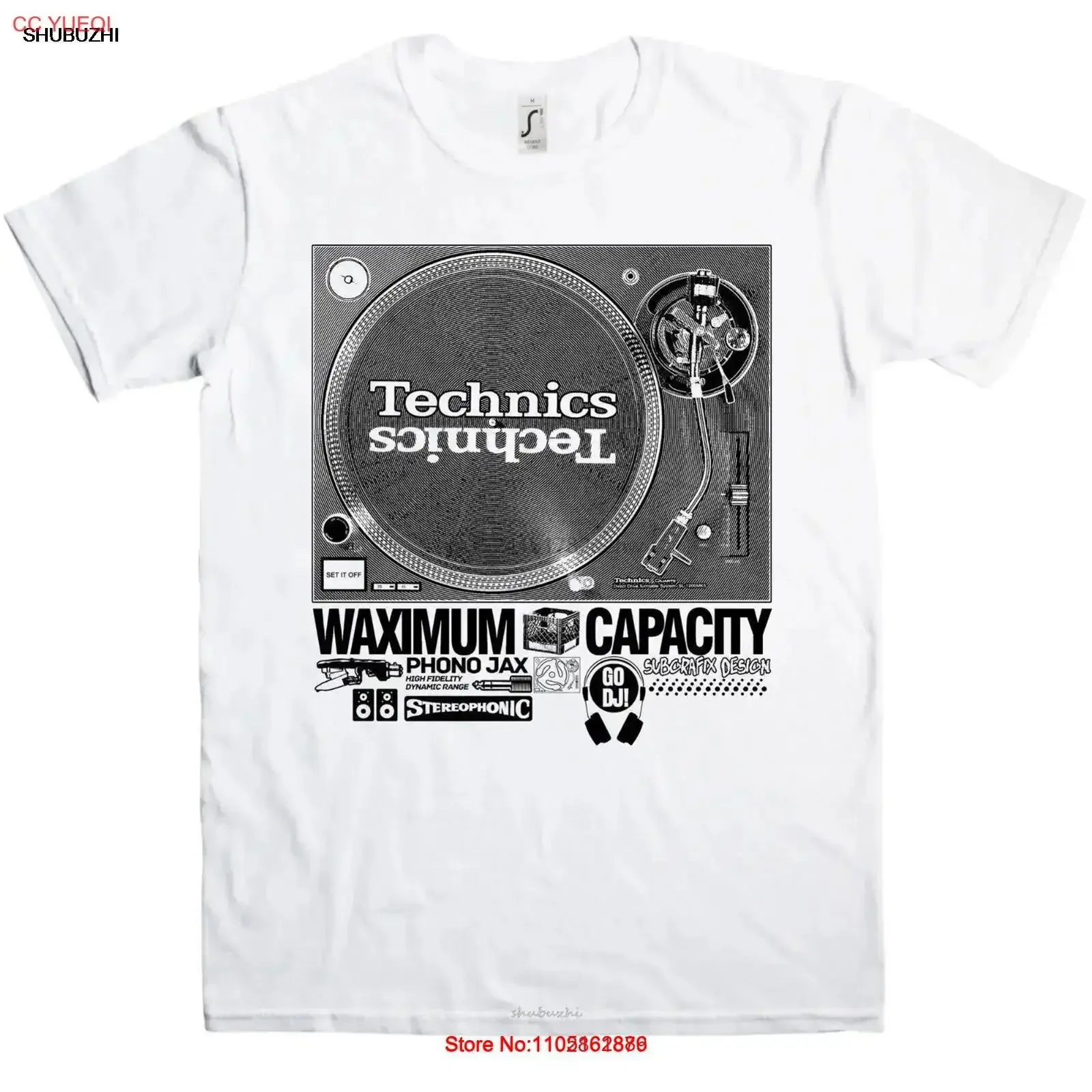 TECHNICS SL 1200 MKII M XXXL T Shirt vintage Washed Comfortable Top For Everyday Wear Versatile Slightly Soft Casual fashion