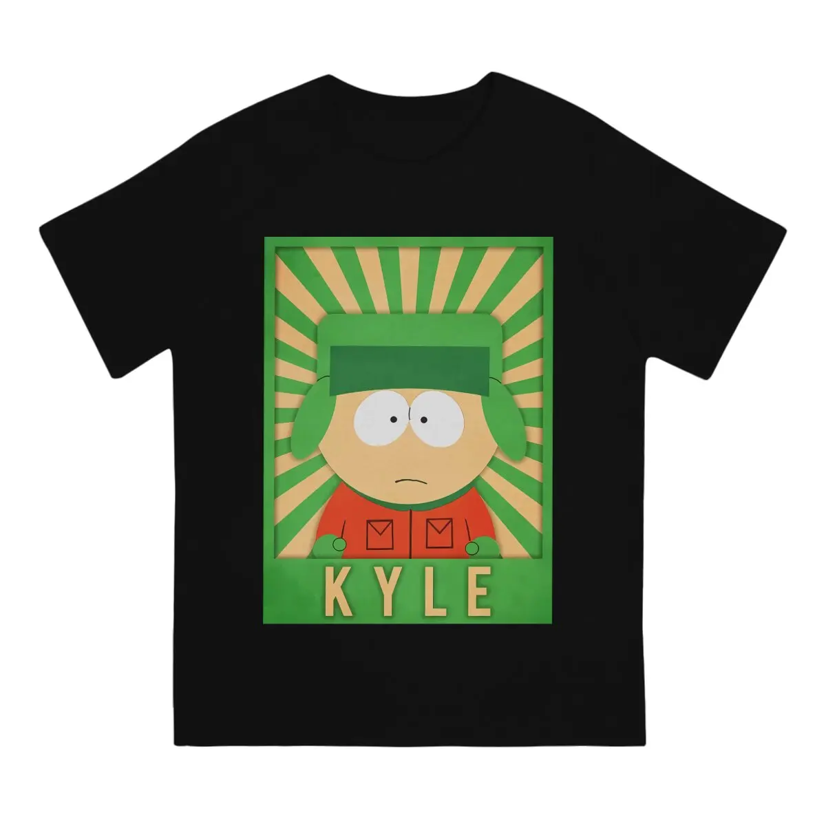 Men Kyle T-Shirt Crewneck Cotton Style S-southpark Theme Hipster Ofertas O Neck Graphic Tshirt