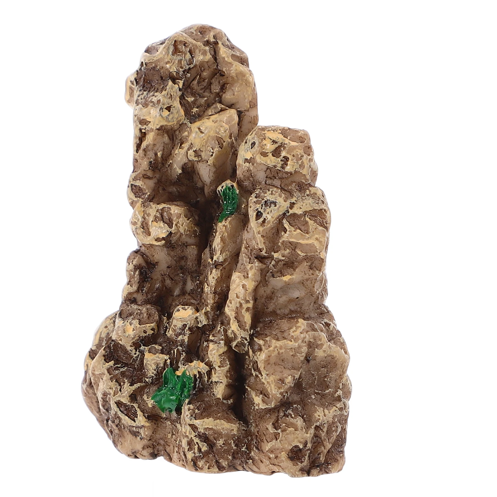 

Rockery Decorations Resin Stone Fake Pots Plaster Planter Aquarium Rock Fish Tank Rock Cave Aquarium Cave Decor