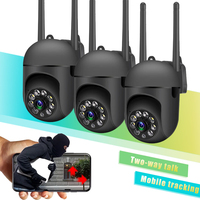 2.4G WIFI 2K IP Camera Auto Tracking Two Way Audio PTZ Outdoor Wifi Surveillance Camera Security Protection Cameras Smart Home