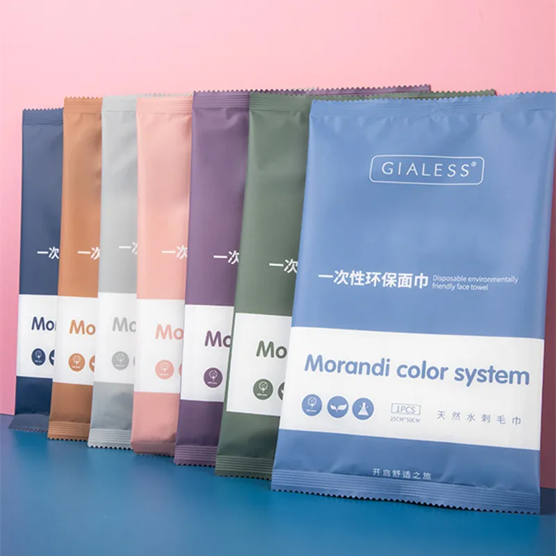 100 กระเป๋าผ้าขนหนูแบบใช้แล้วทิ้ง,เส้นใยพืชธรรมชาติย่อยสลายได้ผ้าทําความสะอาดผิวหน้า,ผ้าฝ้ายแต่งหน้านุ่มสําหรับเดินทาง