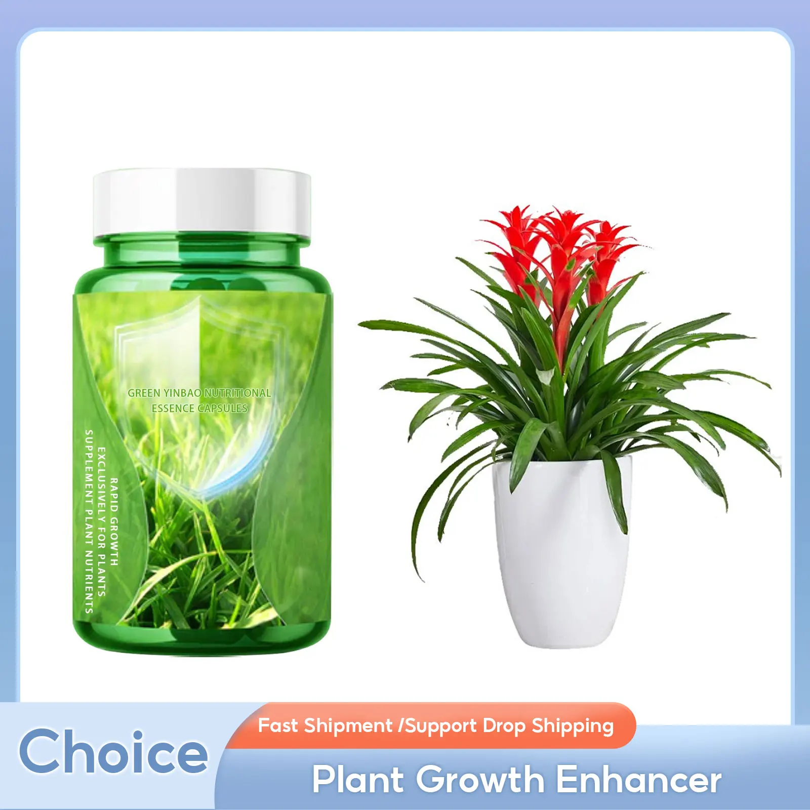 Plant Growth Enhancer Flower Nutrient Supplement Green Leaf Fertilizer Rooting Seedling Growth Booster Plant Organic Solution