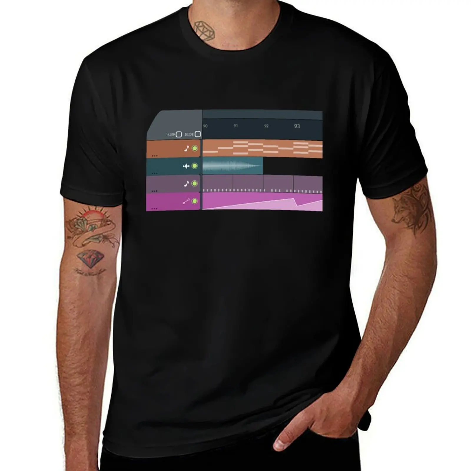 

FL Studio Project T-Shirt oversizeds summer top football t shirt funny meme t-shirts fitted t shirts for men
