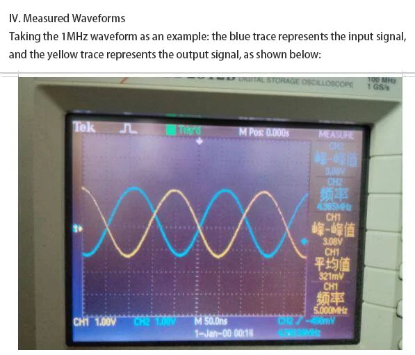 Adjustable phase shifter module 360 degree continuously adjustable sine wave phase shift phase adjustment 3