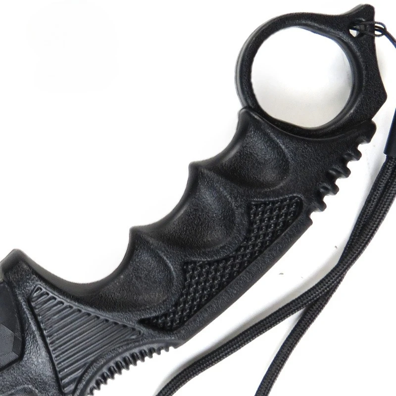 23cm/9.06in GO Game Peripheral Models Karambit Plastic Claw Knives Toys Weapons Props Collectible Ornaments Models Uncut Blades