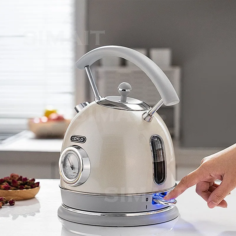 304 Stainless Steel Electric Kettle, Constant Temperature Control Household Kettle with Auto Shut-Off & Keep Warm