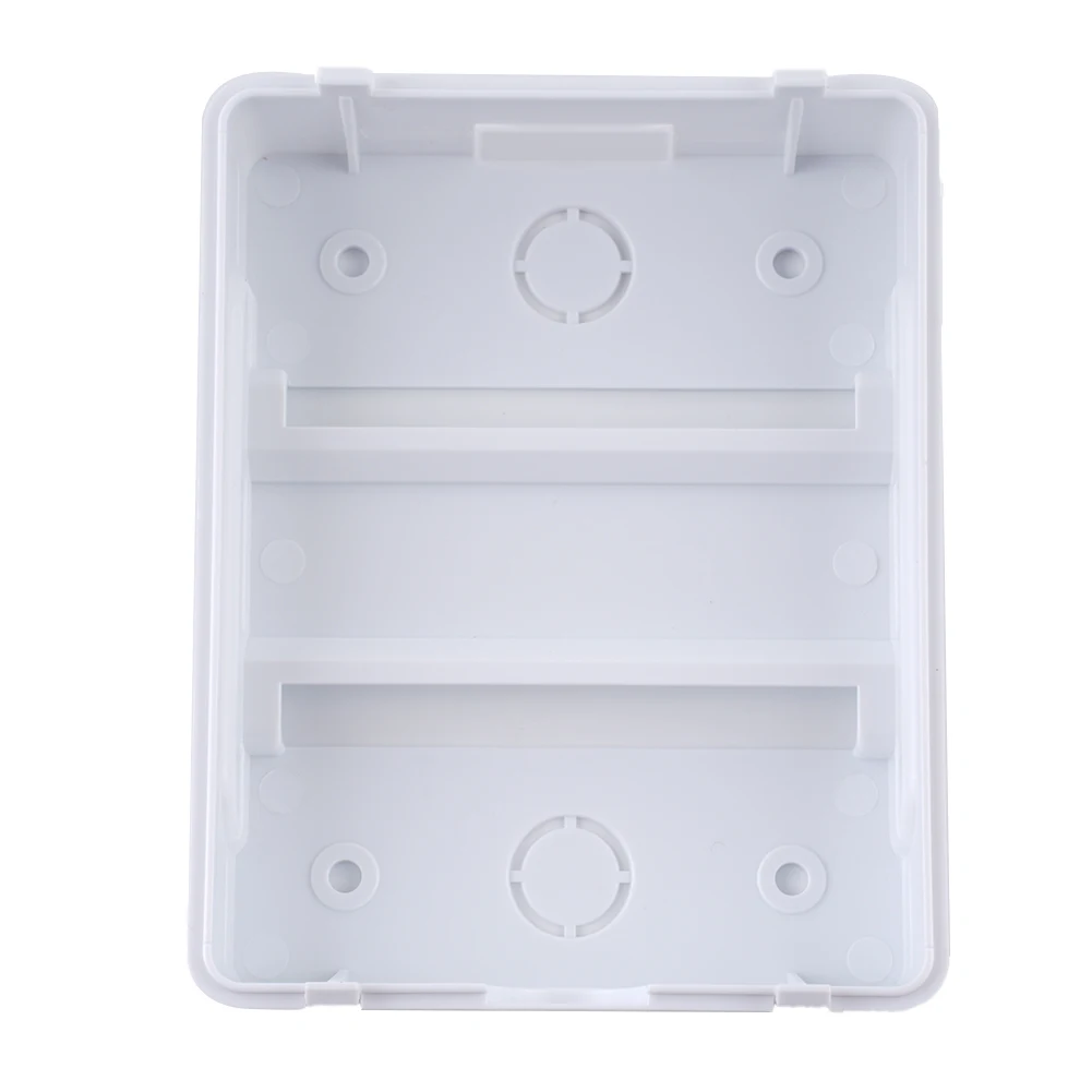 ABS Plastic 2-4 Way Circuit Breaker Distribution Box Indoor Junction Box for Electrical Wiring and Panel Installation