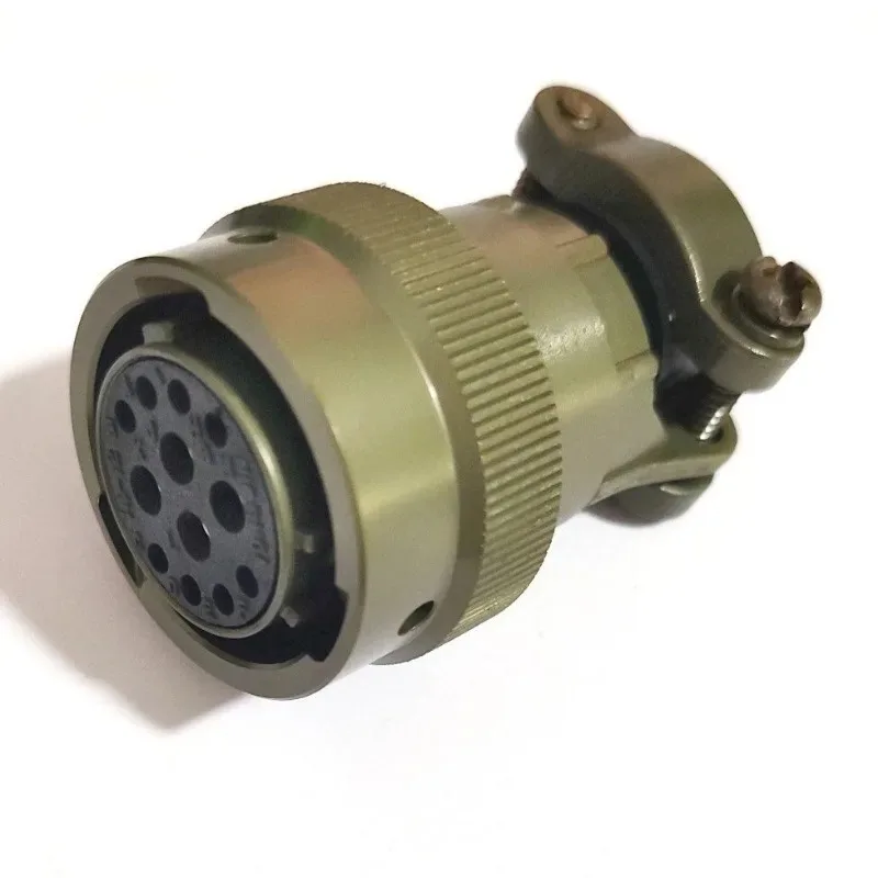 Durable 12-Pin Aviation Plug MS3116F14-12S MS26482 Series Bayonet Quick-Connect Industrial Connector